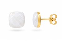 Ohrringe Dame in Gold Agata AGATA BIANCA ZABEO